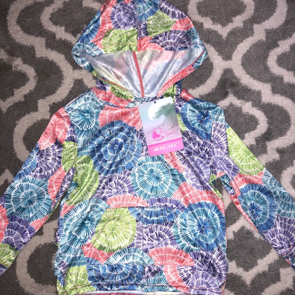 Reel Legends Bathing Suit Coverup with hood